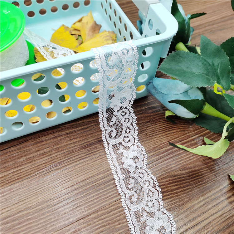 3公分无弹蕾丝花边 服装辅料 饰品帽子箱包配件 DIY礼品包装缎带详情图2