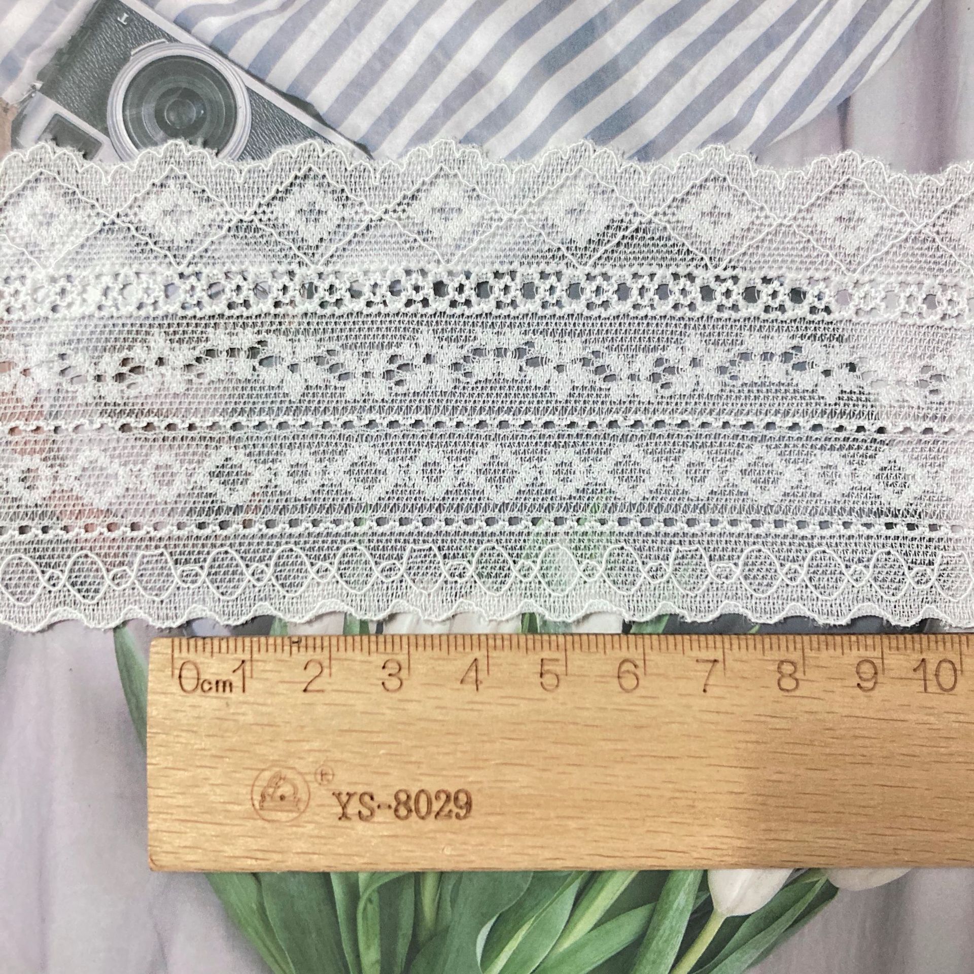 Custom elastic lace trim manufacturer wholesale lace ethnic style lace trim straps diy accessories small lace edges Item Picture