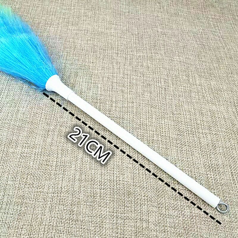 Rainbow dust duster sweep duster plastic feather duster sweep brush dust duster 2 yuan Specification drawing