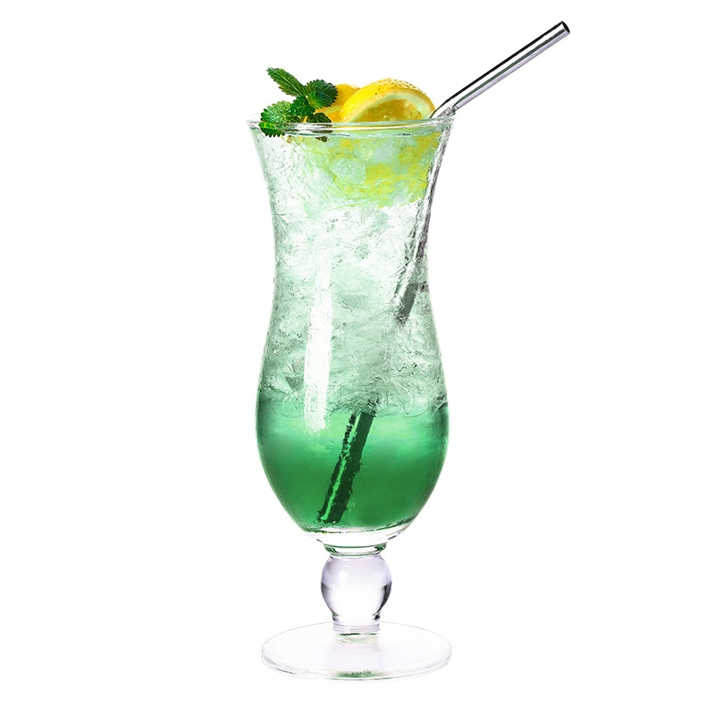 Household Juice Cup Glass Transparent Milk Tea Cup Commercial Large Drink Cup Cola Cup Slush Cup Female Ins Wind Item Picture