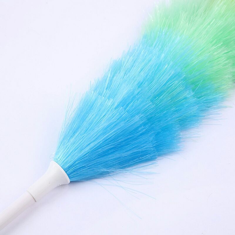Rainbow dust duster sweep duster plastic feather duster sweep brush dust duster 2 yuan Application Scenario