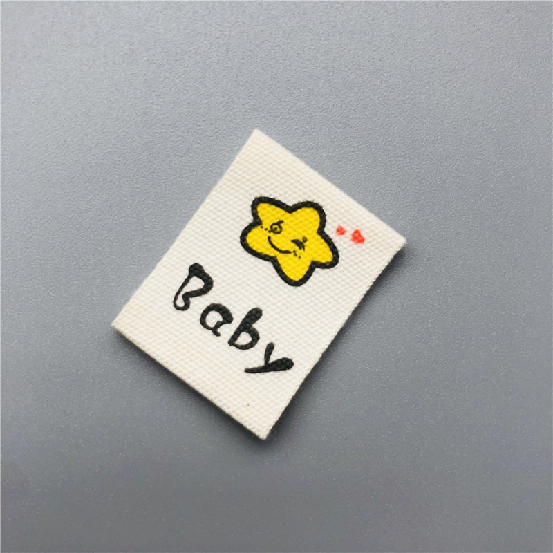 绣花标/商标织唛/织唛布标/商标/商标双色织唛细节图