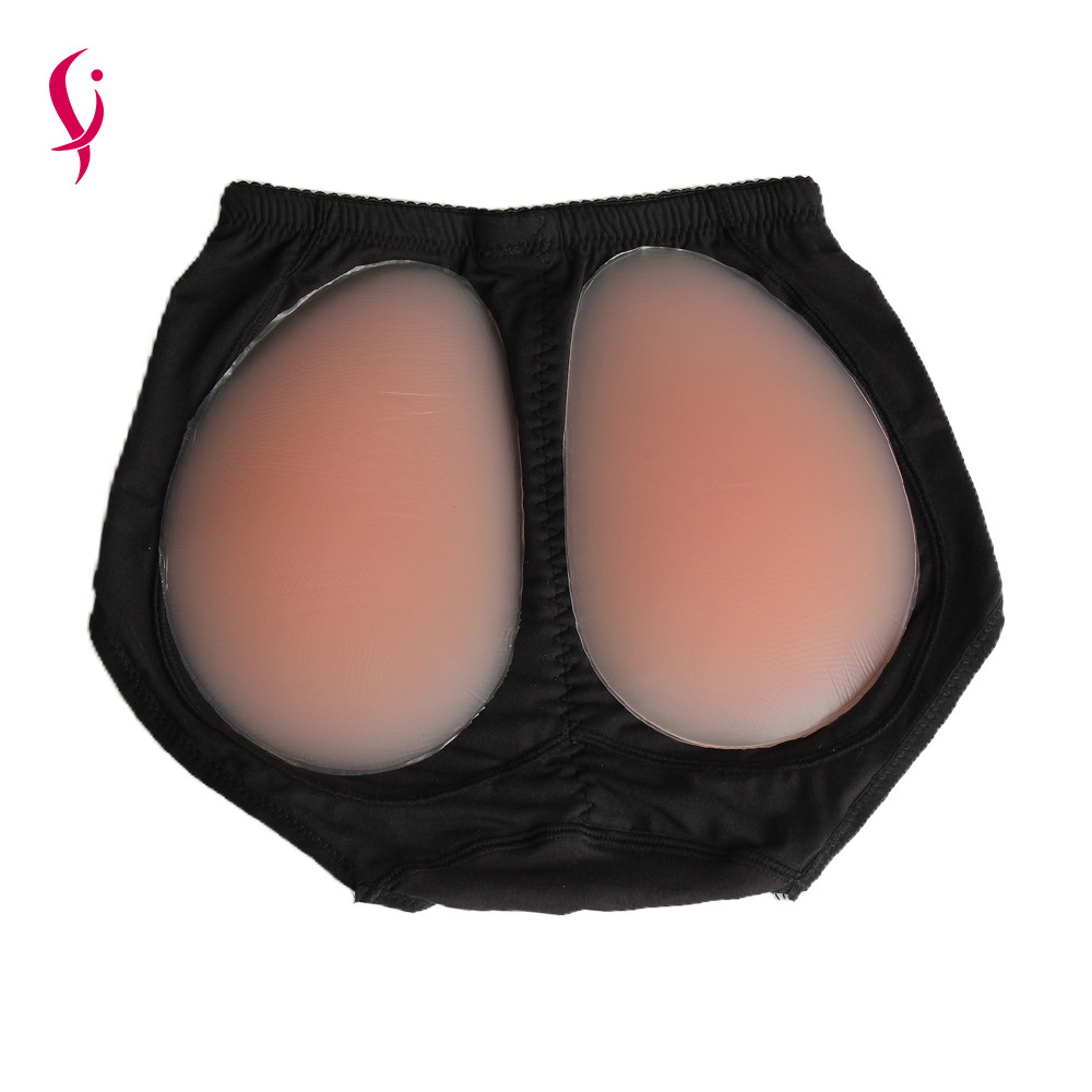 Factory Price Direct Sales Across The Border Supply Spot Fake Butt Silicone Butt Pad Plump Buttock Pants Lift Buttock Shape Buttock Pants Buttock Insert Pad Spot Wholesale Item Picture
