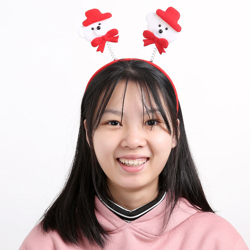 New Christmas decoration Christmas headband Headband Light head buckle antlers Children adult dress Christmas hat wholesale light Christmas headband headwear Application Scenario