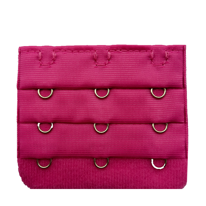 The bra is extended with three rows of three buttons. The bra is lengthened by 5cm. The back of the bra is fastened with three rows of three buttons. Cross-border products Item Picture