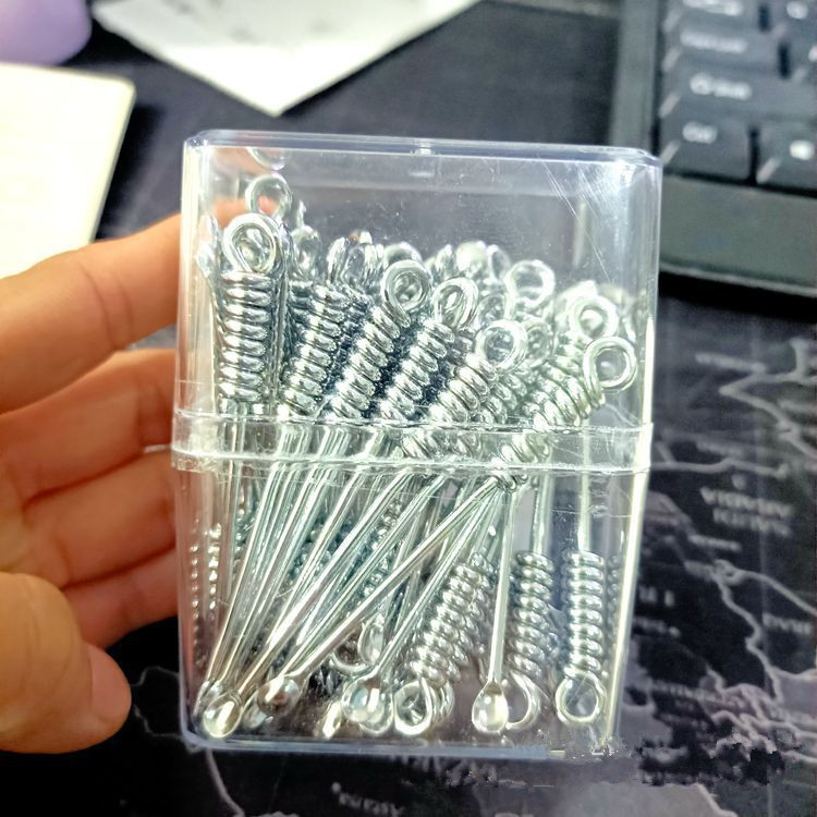 Screw ear scorer, metal ear scorer, ear picker, ear cleaner, key hanger, accessory, ear scorer, one yuan gift details Picture