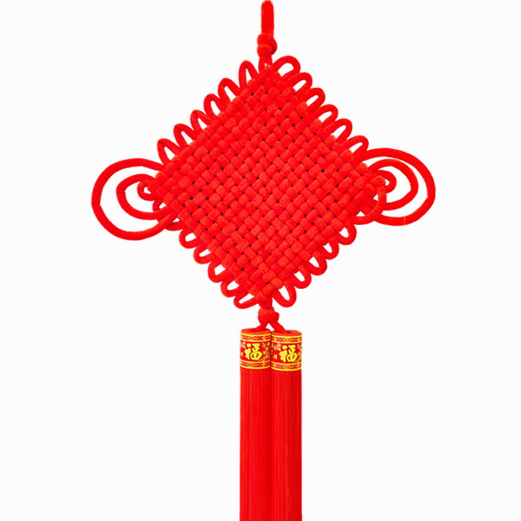 中国结楼盘交白底实物图