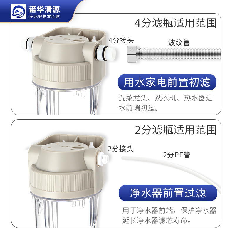 透明10寸滤细节图