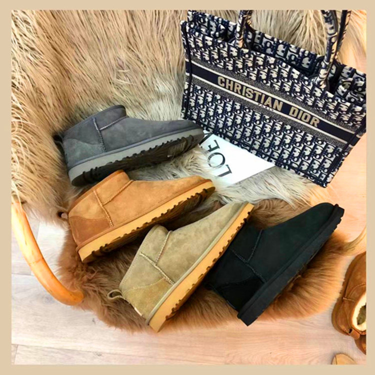mini ankle boots, Henan Sangpo snow boots, women's snow boots, men's snow boots, fur integrated, Sangpo Village Specification image