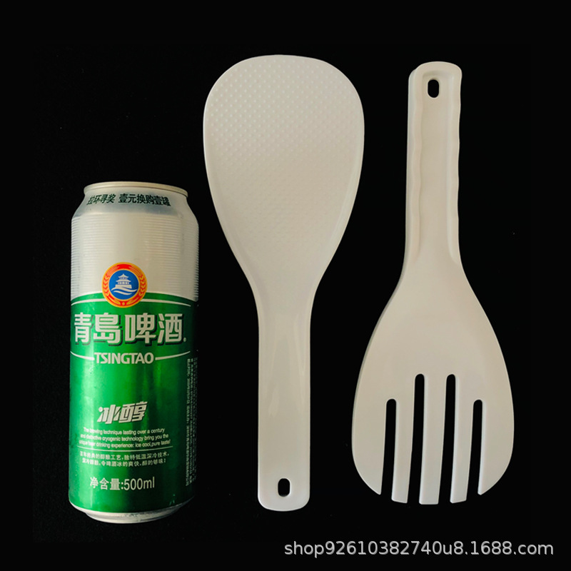Commercial thickened oversized rice spoon, non-stick rice, five-fingered plastic rice serving spatula, large and loose rice spatula Application Scenario