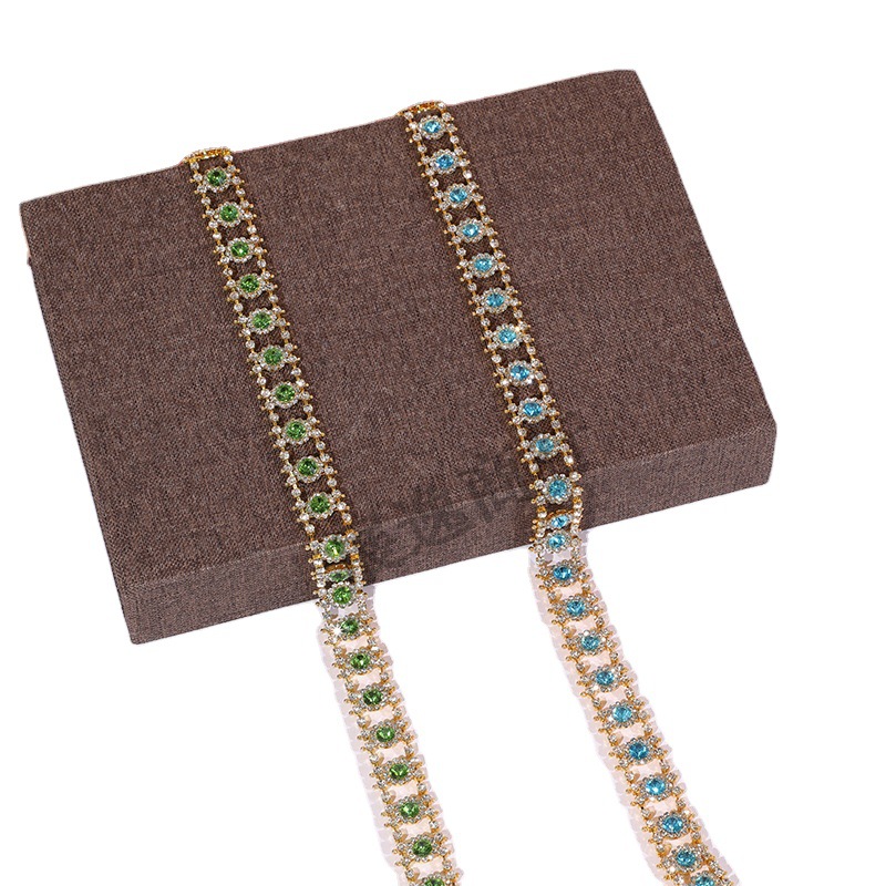 New Color Code Chain All Matching Rhinestone Chain Dress Code Chain Diy Jewelry Accessories Clothing Accessories Wholesale Item Picture
