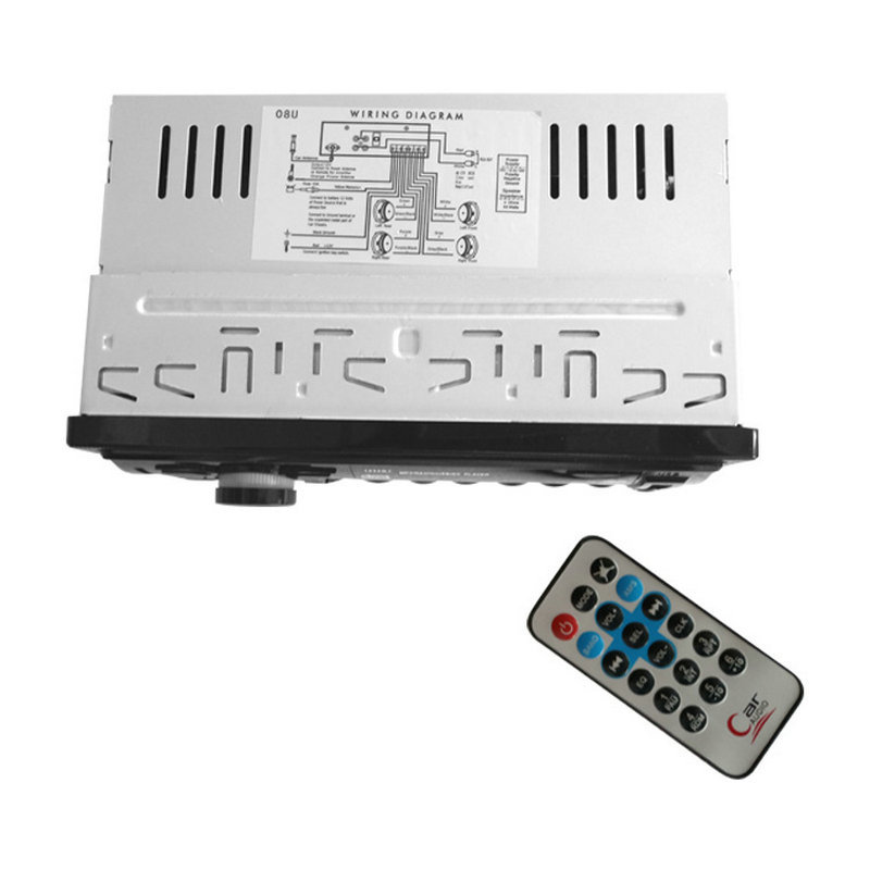 In-stock car Bluetooth MP3 music player, car card radio, audio-visual speaker host, car USB flash drive details Picture