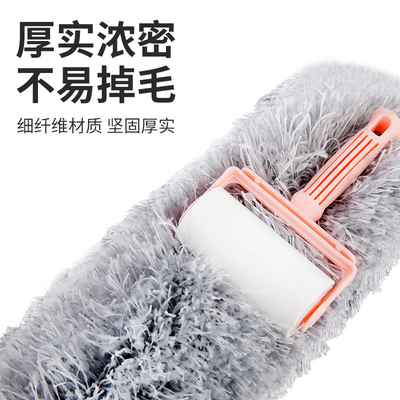Feather Duster Household Ultra Long Dust Duster Car With Household Cleaning Dust Duster Telescopic Pole Dust Duster details Picture