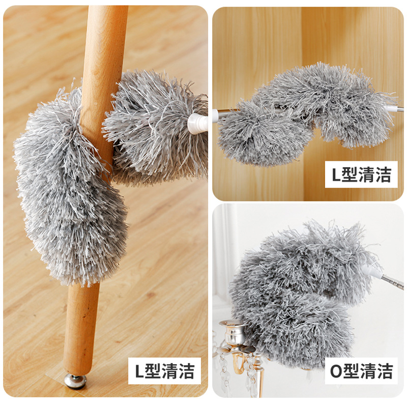 Feather Duster Household Ultra Long Dust Duster Car With Household Cleaning Dust Duster Telescopic Pole Dust Duster Application Scenario