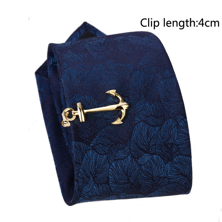Factory direct supply can produce new fun tie clips, best-selling tie clips and simple business tie clips Specification image