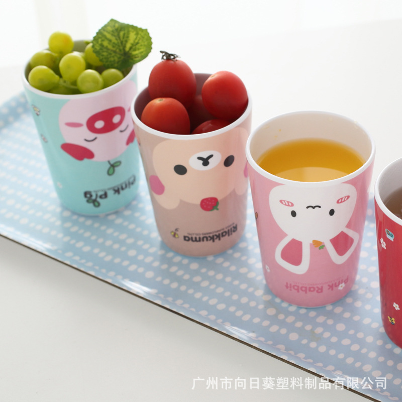 定制儿童水杯宝宝小孩多用水杯果汁杯漱口杯情侣宿舍耐高温水杯