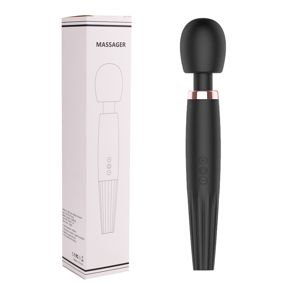 "Big Waist Powerful Vibration five-frequency three-speed large non-numb masturbation massage AV stick for adults. Application Scenario