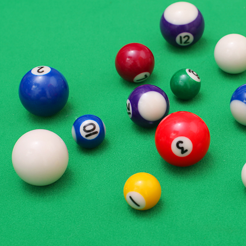 25mm plastic billiards balls, children's billiards balls, black eight mini billiards balls, small billiards toys and supplies, billiards balls Specification image