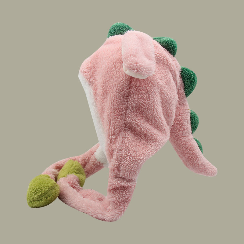 Network Red Korean Version Bear Ears Will Move Hat Female Autumn And Winter Sweet Cute Plush Warm Hooded Scarf One Application Scenario