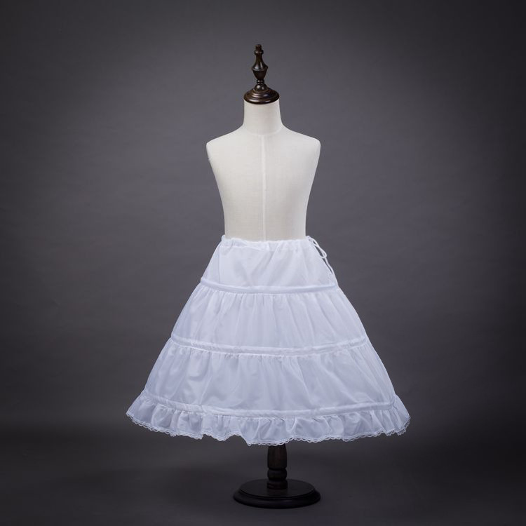 Flower child skirt Child skirt Baby skirt Princess dress skirt small wedding dress underwire children skirt Specification drawing