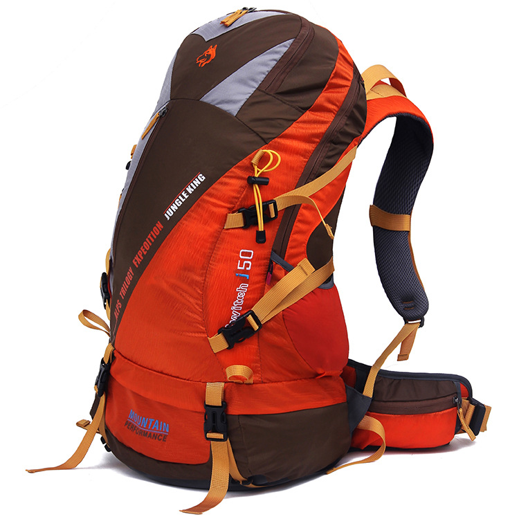 Jungle King New Hiking Bag Nylon Backpack Travel Backpack Outdoor Camping Sports Backpack 50L details Picture