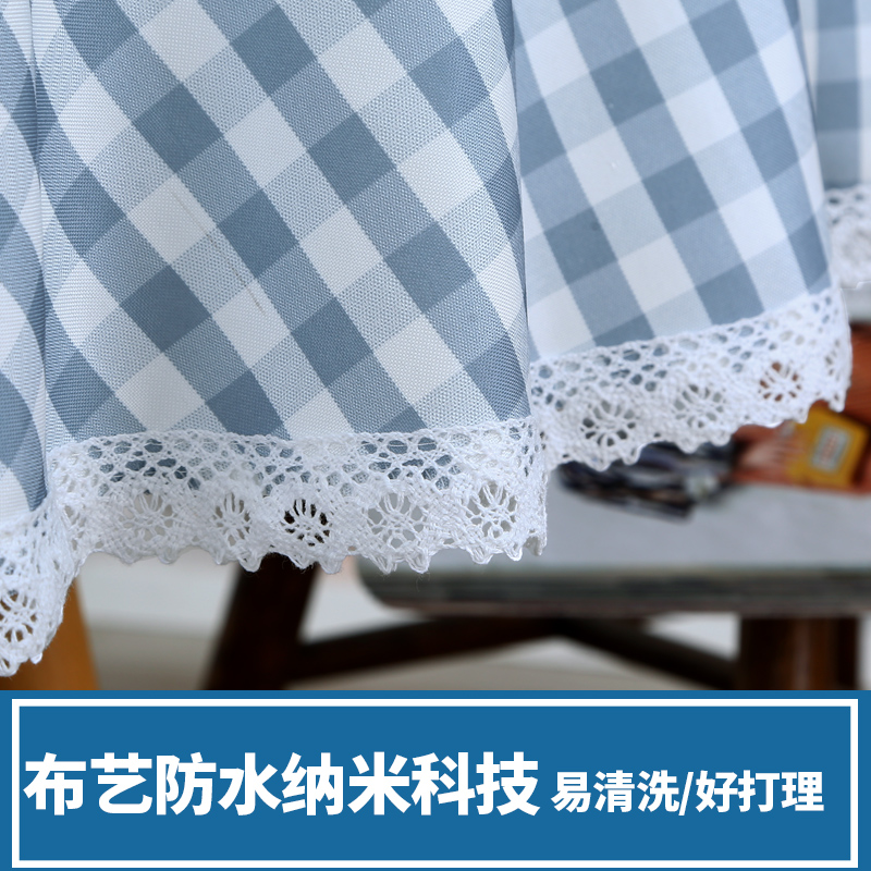 Small Round Table Cloth Tablecloth Waterproof Cloth Large Round Table Cloth Dining Room Home Small Fresh Square Table Mat Item Picture