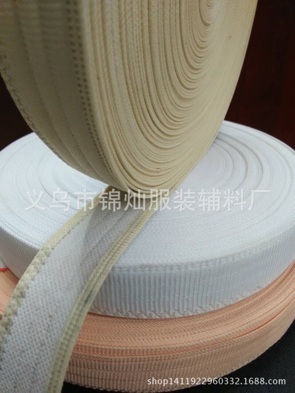 热销涤纶织带帽子汗带等辅料内衬布