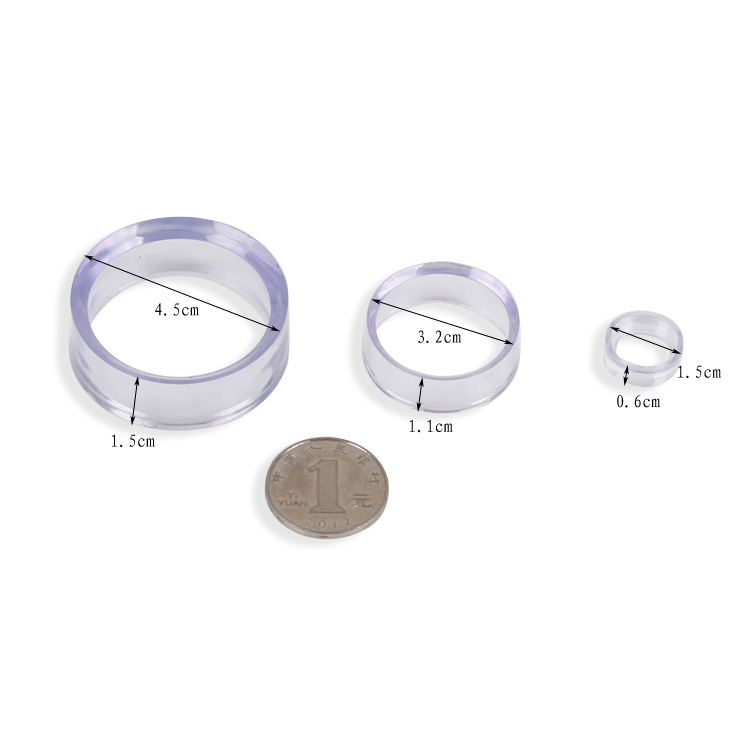 Jade bead display stand, acrylic jewelry, jade, gemstone and crystal base fixed stand, tennis ball display stand bottom support Specification image