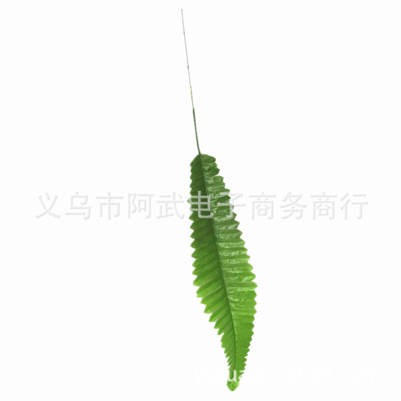 Plant leaf wedding celebration venue office professional wall scenic area decoration single piece size: Pineapple grass 7.5CM