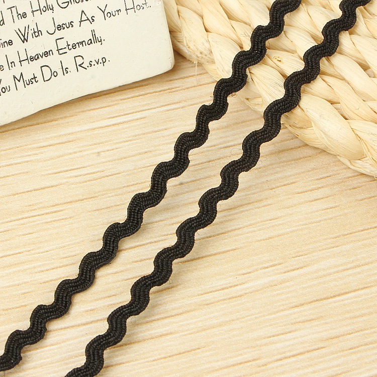 Black DIY lace clothing accessories and home decoration factory direct sales Application Scenario