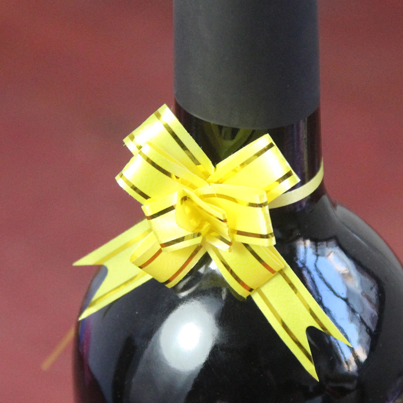 手拉花彩带装饰礼盒礼品袋包装封口彩带扎花蝴蝶结批发