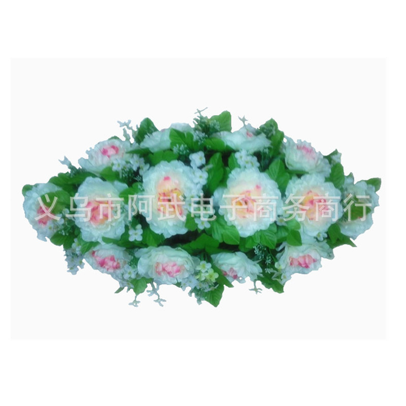 Factory direct sales of artificial rose and peony flower bonsai Application Scenario