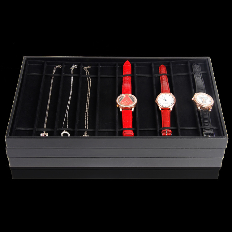 Vita Jewelry Plate Spot 10 Watch Display Bracelet Bracelet Necklace Tray Storage Jewelry Display Rack Application Scenario