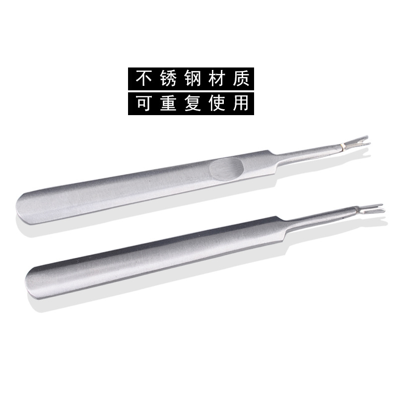 Stainless steel metal nail tools, nail edge trimming, keratin pushing, and multiple types of pushing chisels Item Picture