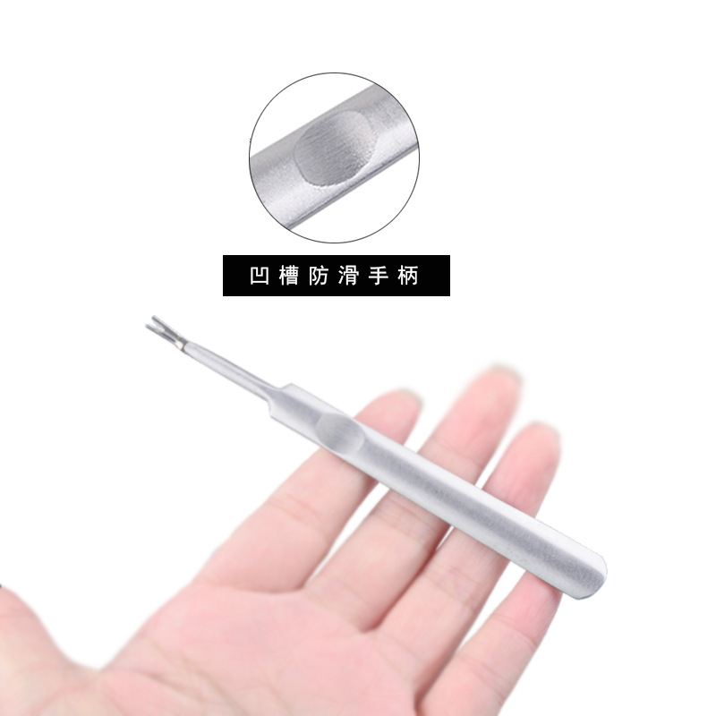 Stainless steel metal nail tools, nail edge trimming, keratin pushing, and multiple types of pushing chisels Application Scenario