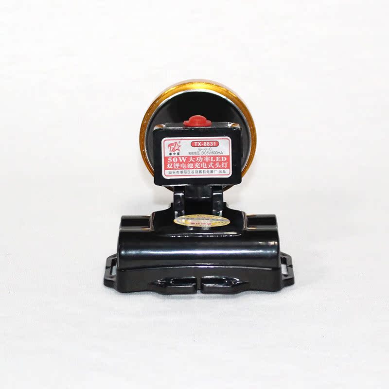 Tai Zhongxing 50W High Power Led Dual Lithium Battery Rechargeable Headlight Strong Rechargeable Headlight Fishing Light Specification drawing
