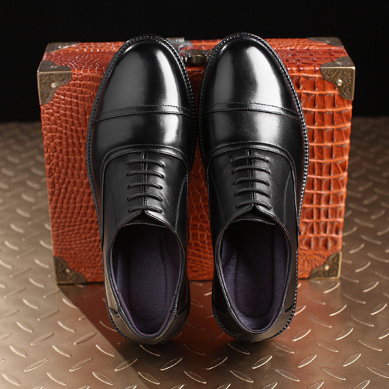 Three-joint leather shoes, cowhide formal business men's shoes, 6KV insulated shoes, work shoes, British professional attire single shoes Application Scenario