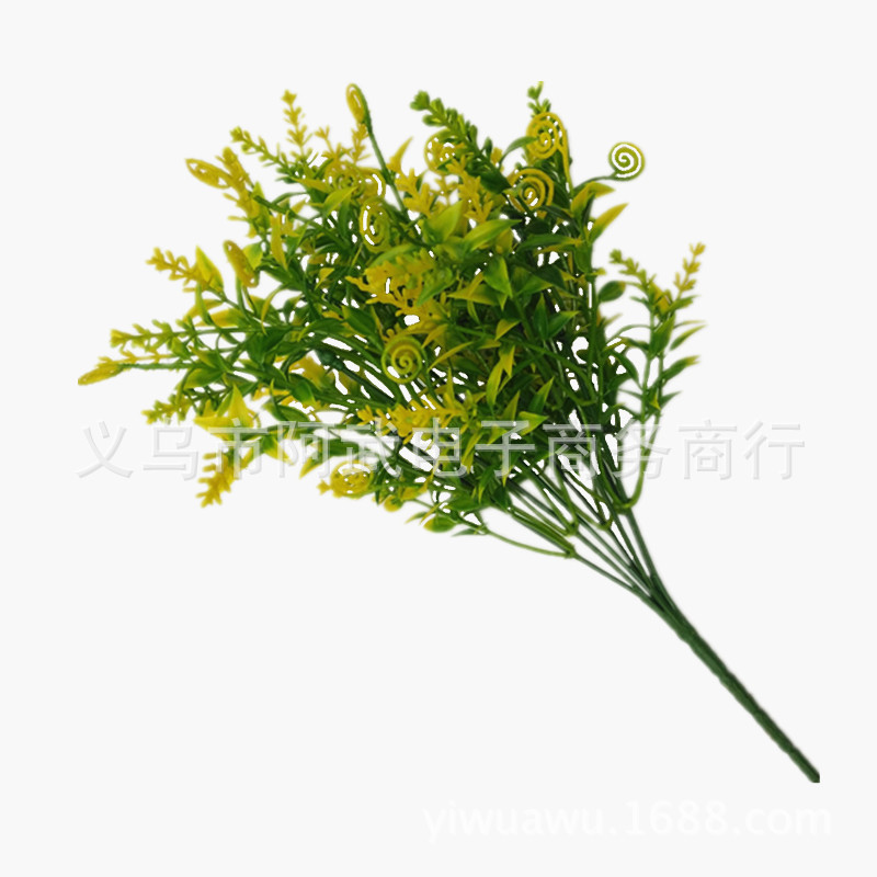 Factory direct sales of artificial plant aquatic plants: 7 seahorses and lavender Specification image