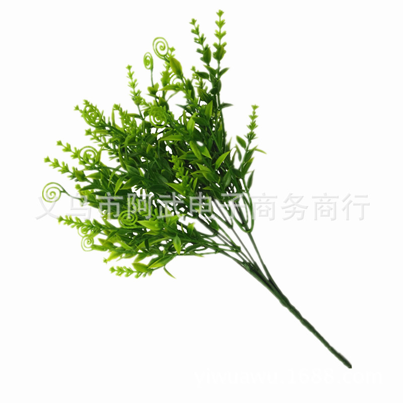 Factory direct sales of artificial plant aquatic plants: 7 seahorses and lavender