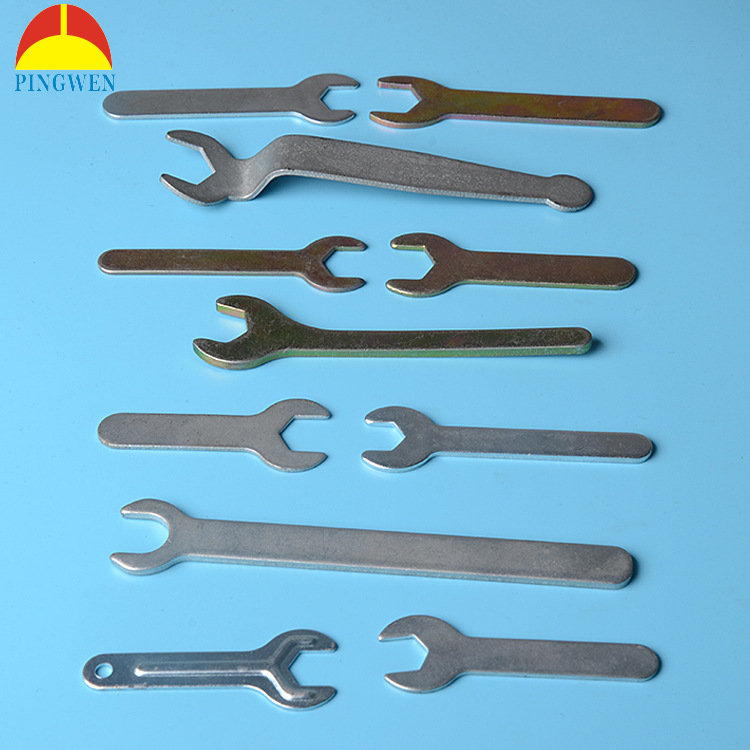 单边开口扳手 细薄单头呆扳手 简易外六角便携扳手配件