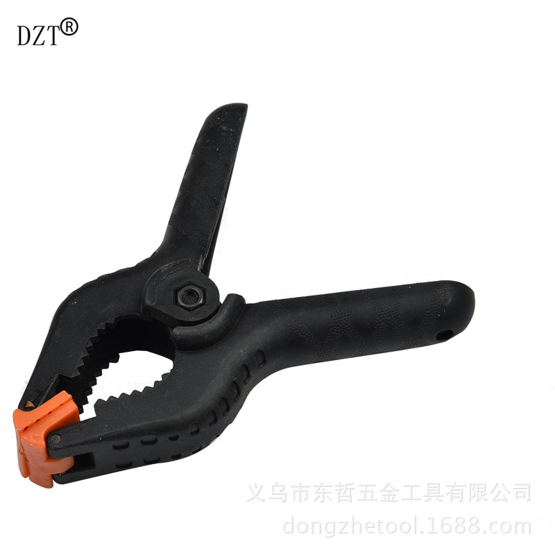 Woodworking clamp, mini photography background fabric, nylon fixed spring clamp, A clamp, strong clamp, tool clamp and fixture Item Picture