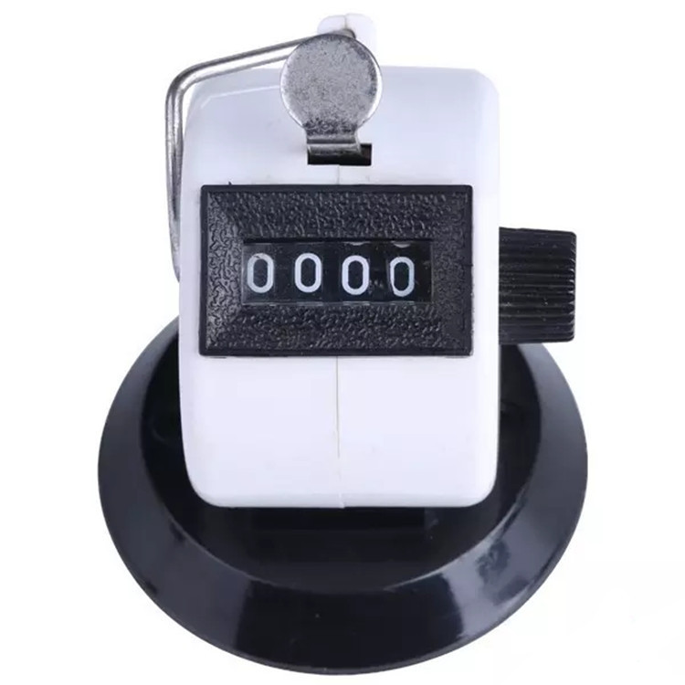 The hand-press counter with a base, all-plastic casing, hand-press counter with 8 colors Specification image