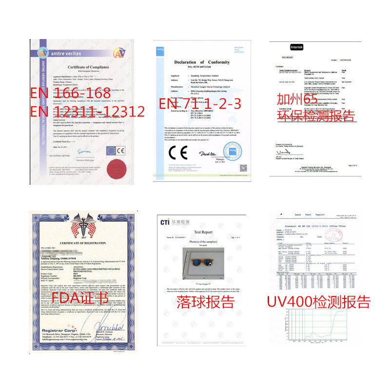 太阳镜实物图