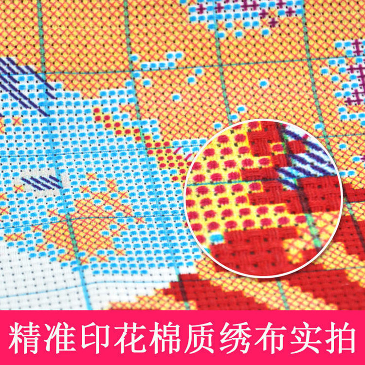 布艺绣品实物图