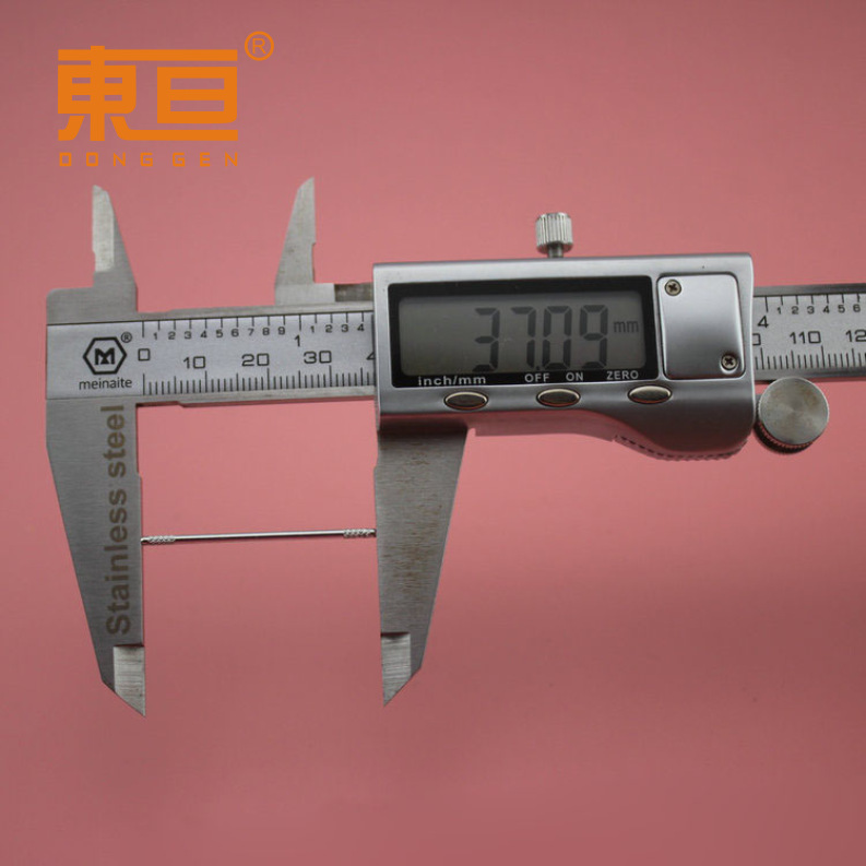 H1.5*37 double-mesh embossed axle, iron axle, hardware axle, toy axle, both ends are embossed with mesh patterns and the surface is galvanized Application Scenario