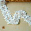 DIY clothing, fabric and accessories with lace milk silk and four-leaf clover lace are available in stock Item Picture