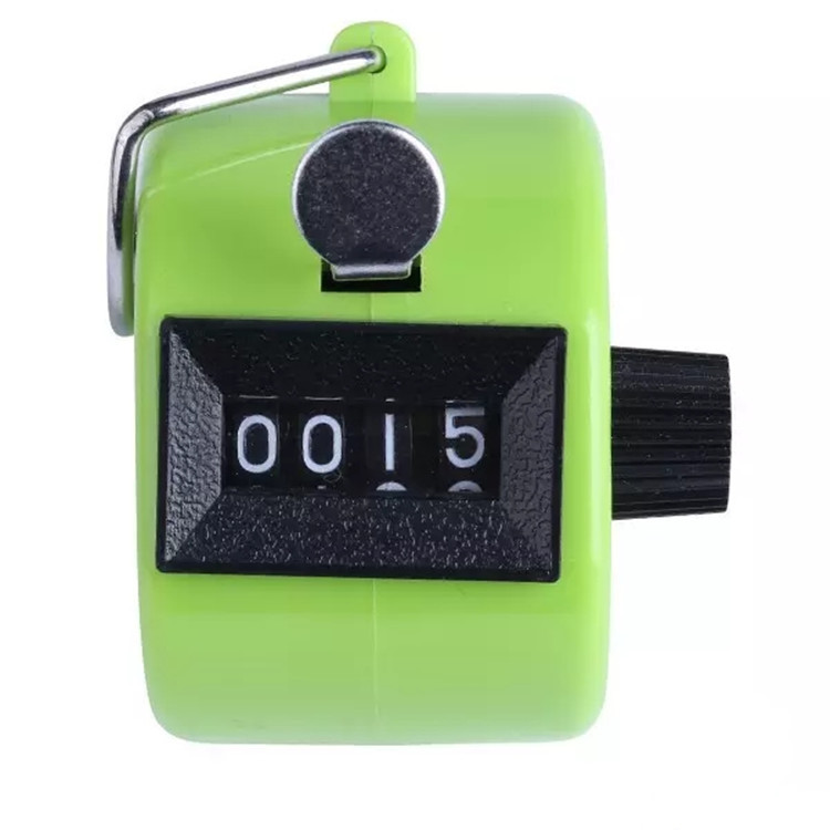 Factory direct sales manual counter/plastic shell color counter/hand-press mechanical counter, 8 colors available Application Scenario