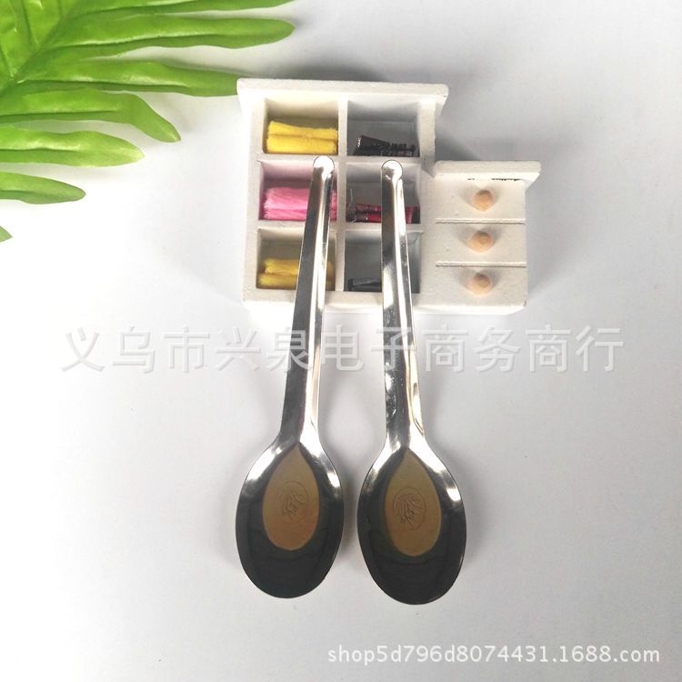 勺子/餐具/舀水勺盛水/不锈钢分餐勺/2元区细节图