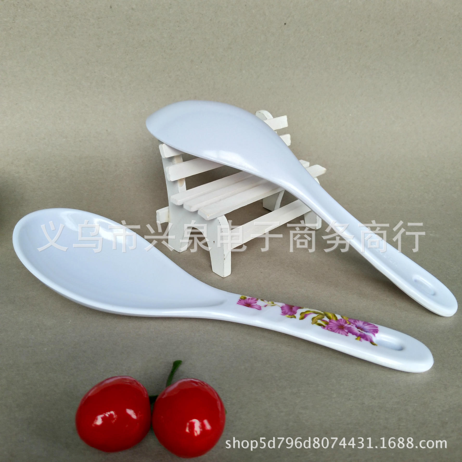 餐具/木勺日式/不锈钢勺子/西餐餐具/饭勺白底实物图