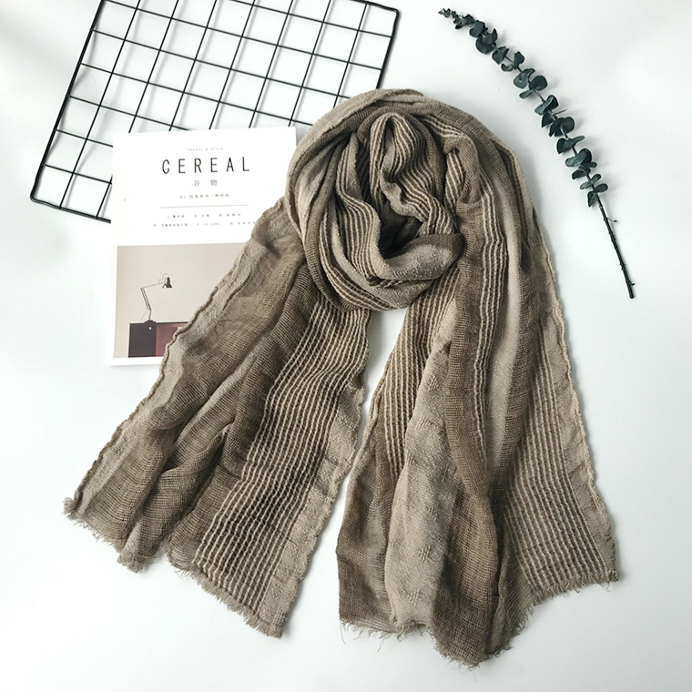 Foreign Trade Scarf New Thin Men's Scarf Mesh Patchwork Fashion Acrylic Cape Men And Women Universal Cross-Border